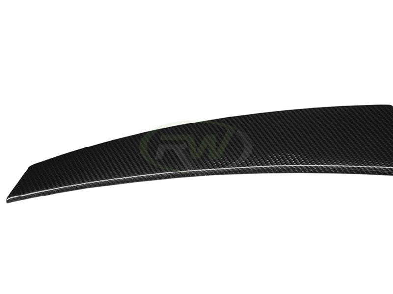 RW Carbon BMW G22 G82 Coupe M4 Style CF Trunk Spoiler