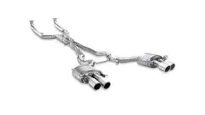 Akrapovic F10 M5 Evolution Exhaust System w/ Carbon Tail Pipe Set (Titanium)