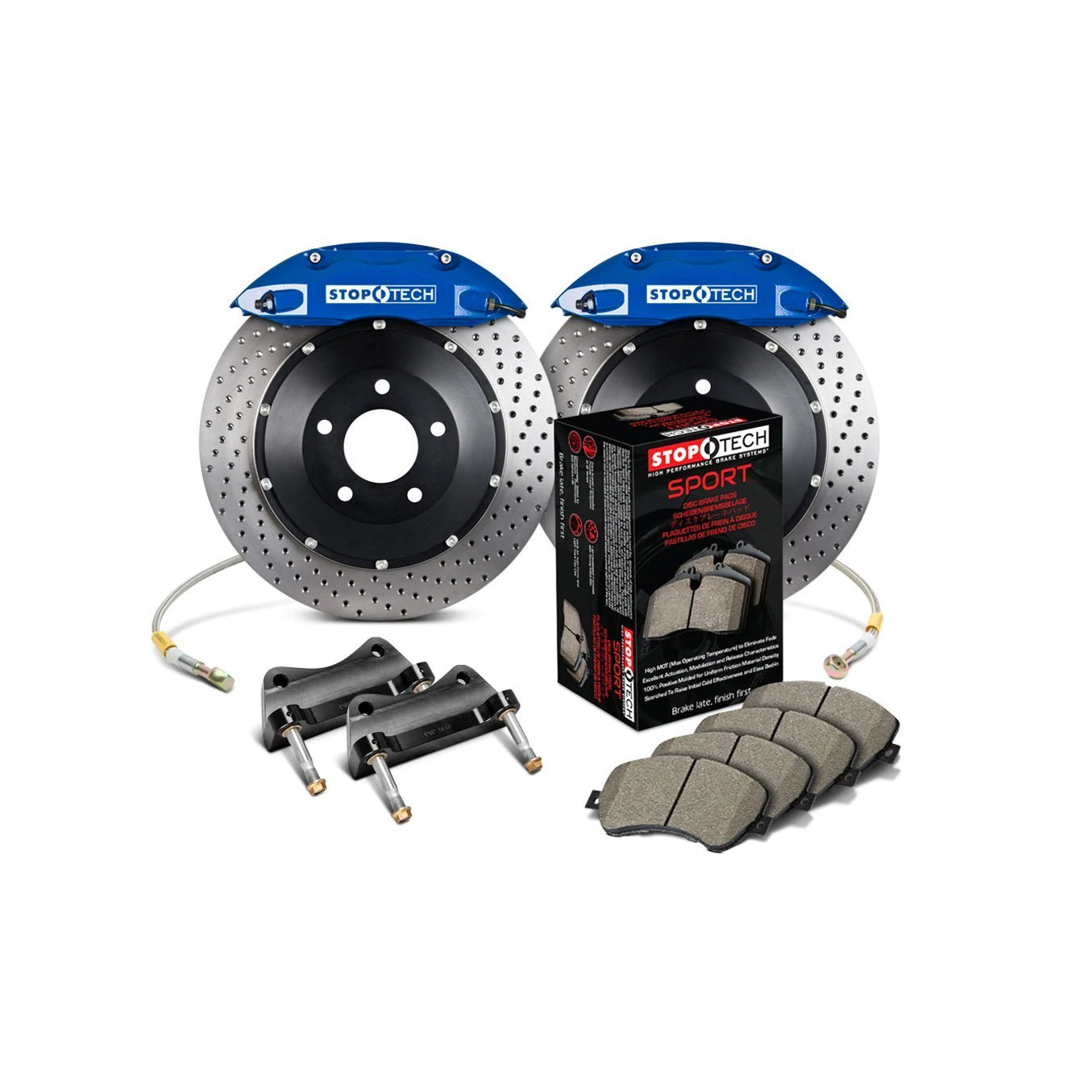 Stoptech 355 ST40 Big Brake Kit For E9x M3 – Silicon Valley Bimmer
