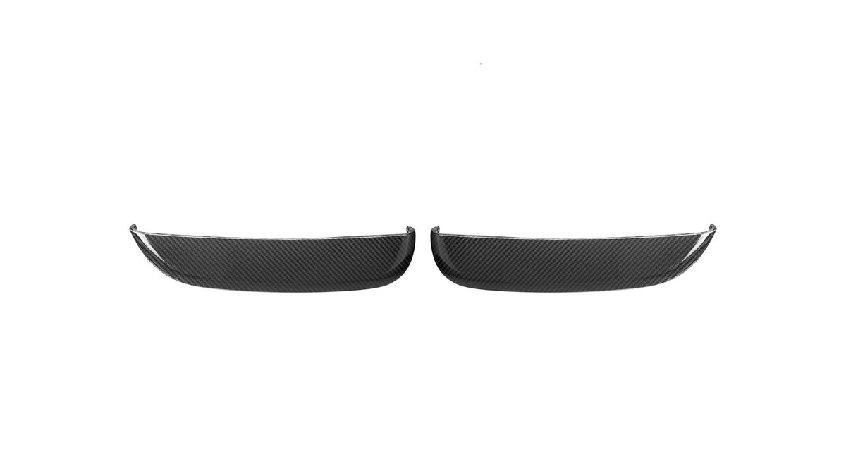 NWCarbon Haus G90 M5 SQ Style Dry Carbon Fiber Vented Hood Inlet and Trim