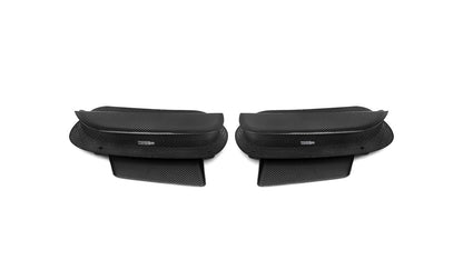 NWCarbon Haus G90 M5 SQ Style Dry Carbon Fiber Vented Hood Inlet and Trim
