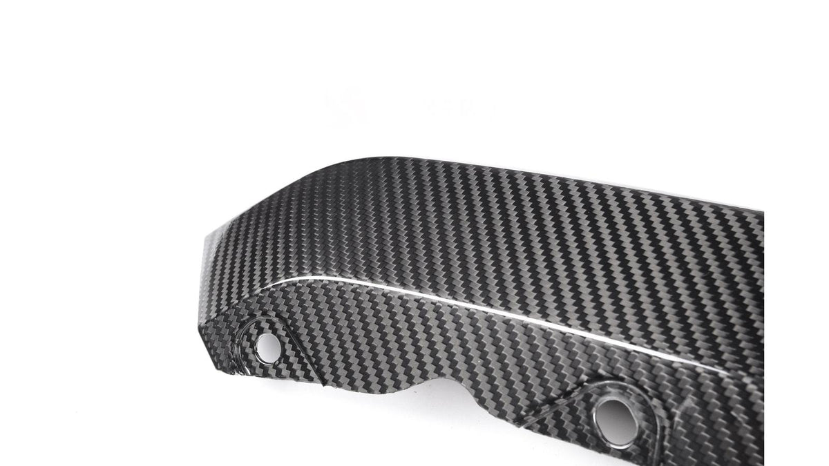 NWCarbon Haus G8X Dry Carbon Fiber Rear OEM Style Replacement Bumper Splitters
