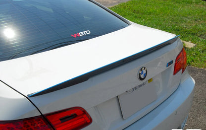 BMW M Performance E92 3-Series Carbon Trunk Spoiler + CRT Stripe