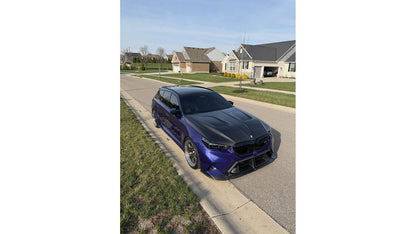 NWCarbon Haus G90/G99 M5 SQ Style Dry Carbon Fiber Vented Hood