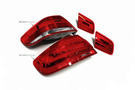 BMW E92 / E93 3-Series / M3 LCI LED Tail Light Set - US SPEC