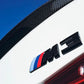 BMW F80 M3 Trunk Emblem - Gloss Black
