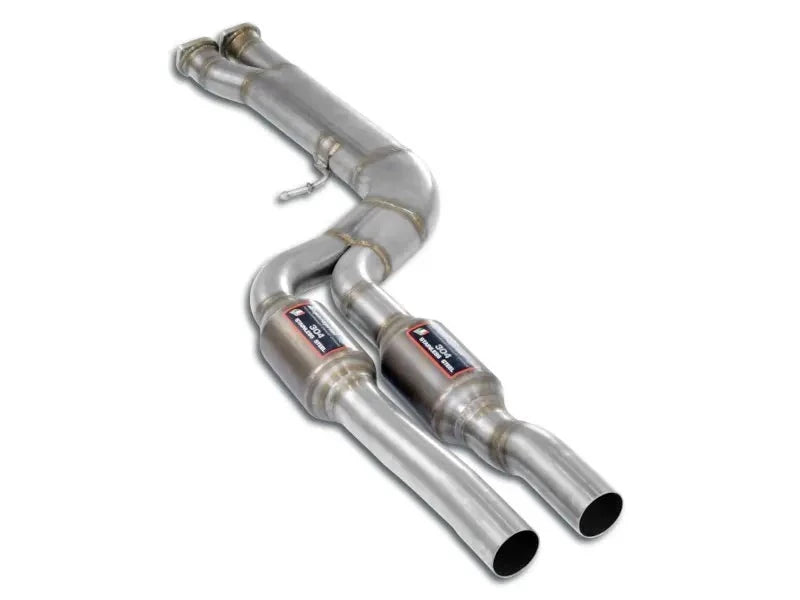 Supersprint "J-Pipe" With Sport Catalytic Converters and Center Pipes - G8X M3/M4