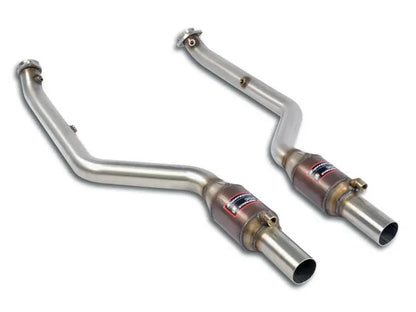 Supersprint Mid-Pipe With Sport Catalytic Converters and H-Pipe - G8X M3/M4