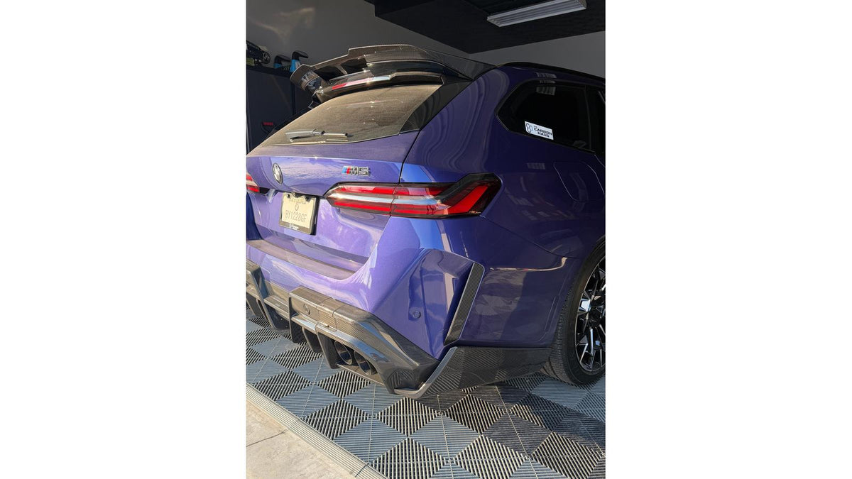 NWCarbon Haus G90/G99 M5 SQ Style Dry Carbon Fiber Reflective Strips Cover Trim