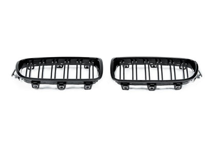 AutoTecknic F30 / F31 3-Series Dual Slat Front Grille Set