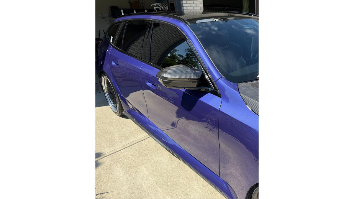 NWCarbon Haus G90/G99 M5 Style Dry carbon Fiber Mirror Covers
