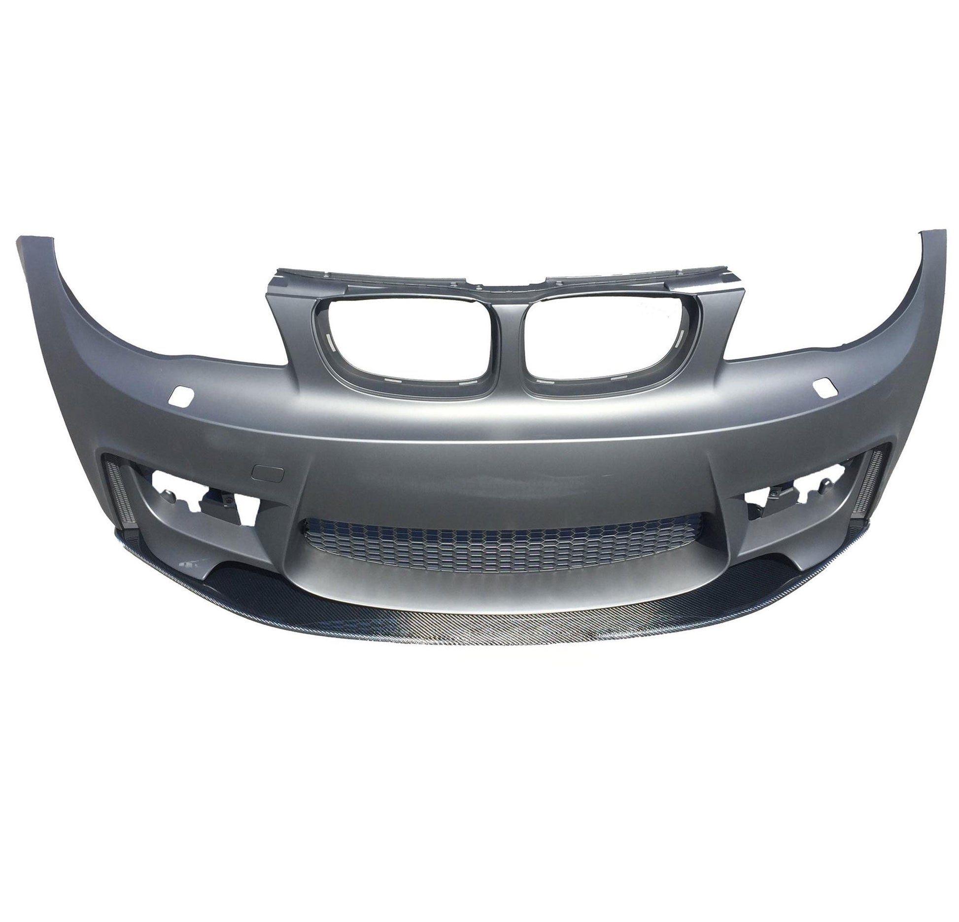 1M Designed E82 Carbon Fiber Front Lip-Exterior-Silicon Valley Bimmer