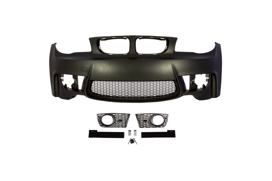 1M Designed E82 Fog Front Bumper-Exterior-Silicon Valley Bimmer
