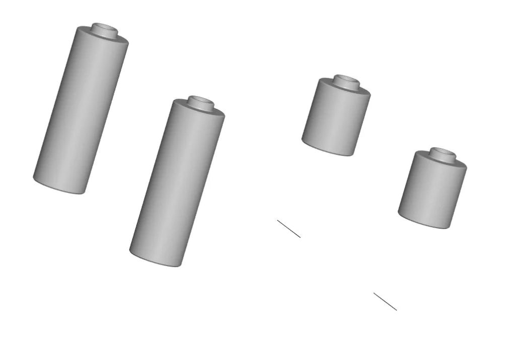 Alpha-N Wing Mount Trunk Reinforcement Sleeve Kit