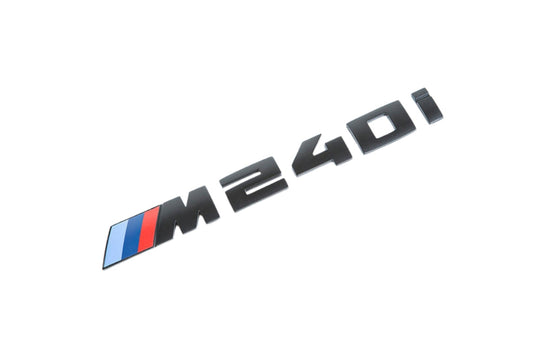 BMW G42 M240i Trunk Emblem - Gloss Black