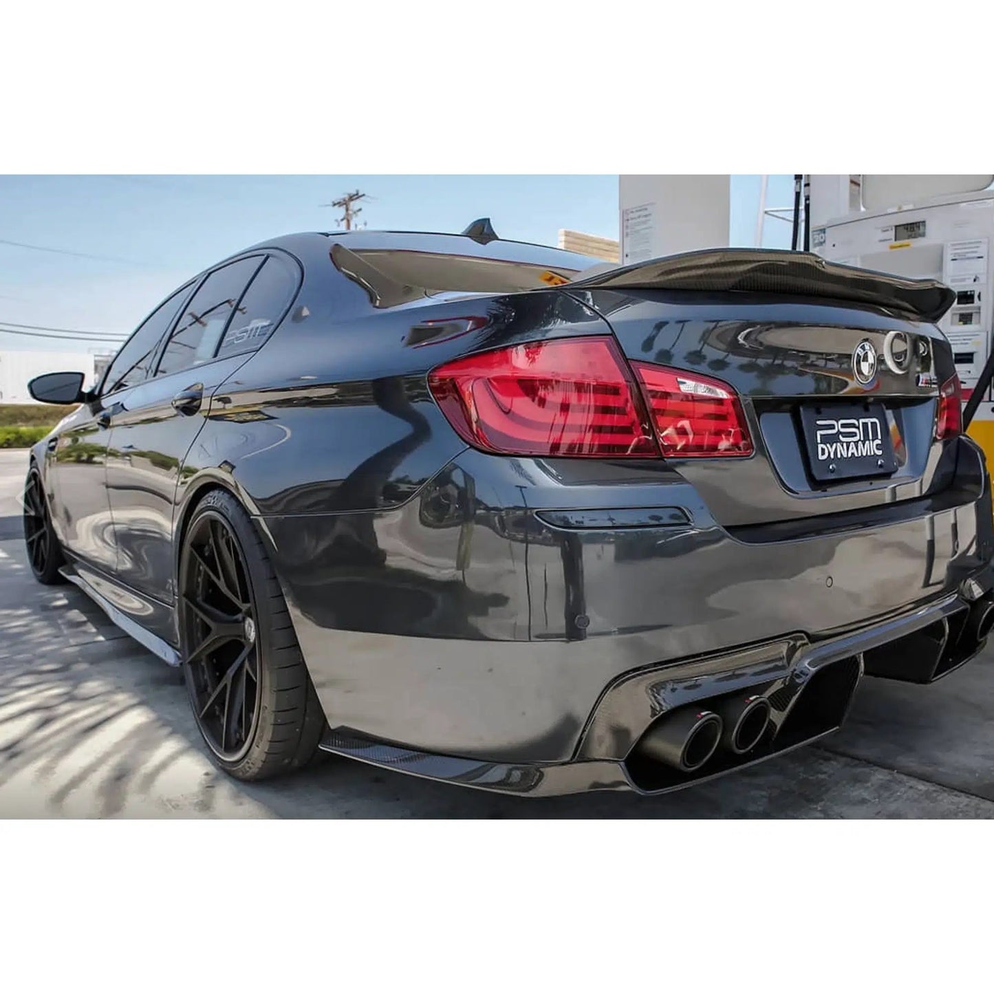 Suvneer PSM Designed F10 Carbon Fiber Trunk Spoiler