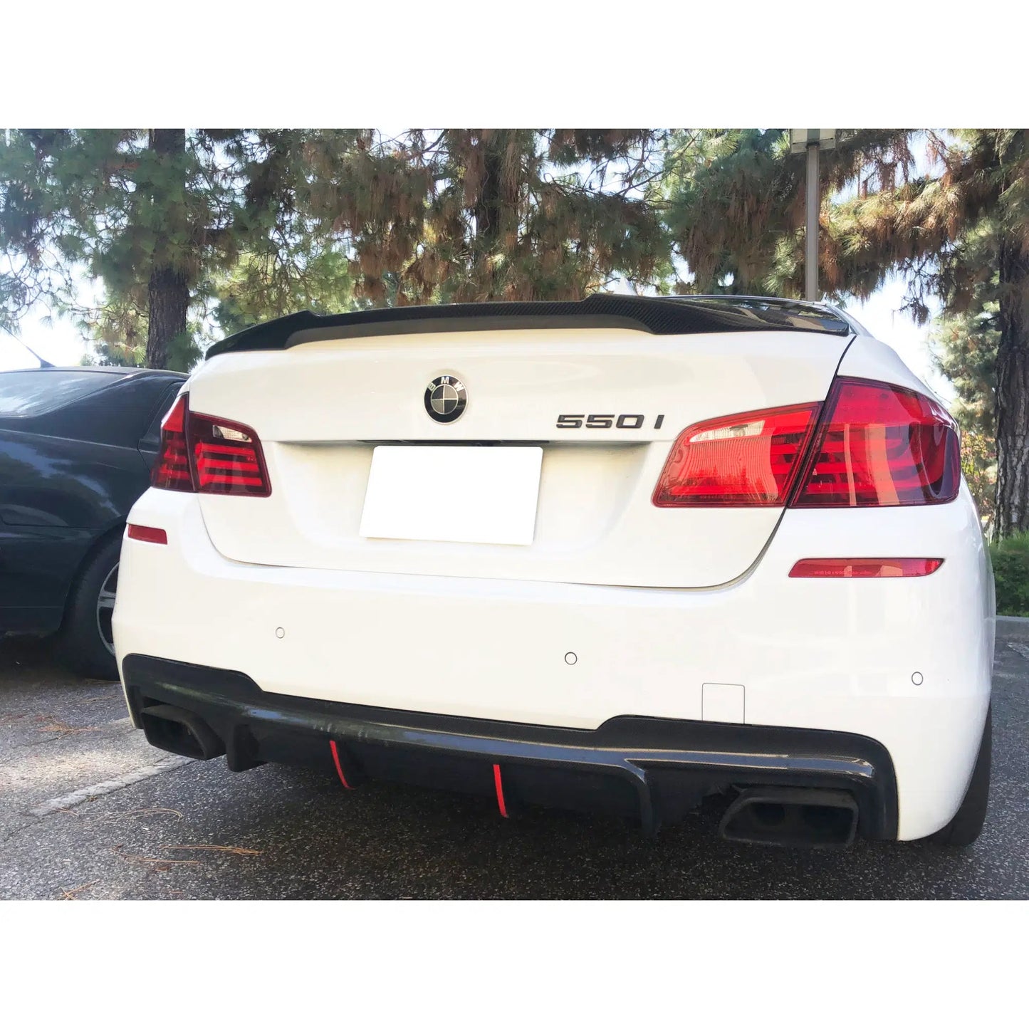 Suvneer M4 Designed F10 Carbon Fiber Trunk Spoiler