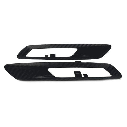 Suvneer Matte Carbon Fiber F10 Fender Marker Light Trims