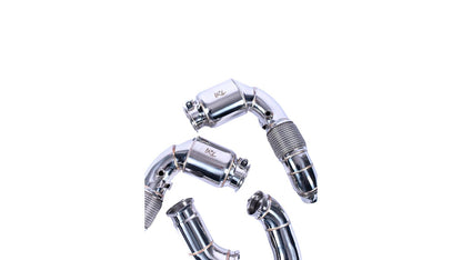 IRL G90 G99 M5 MaxFlow 400 CEL Downpipes