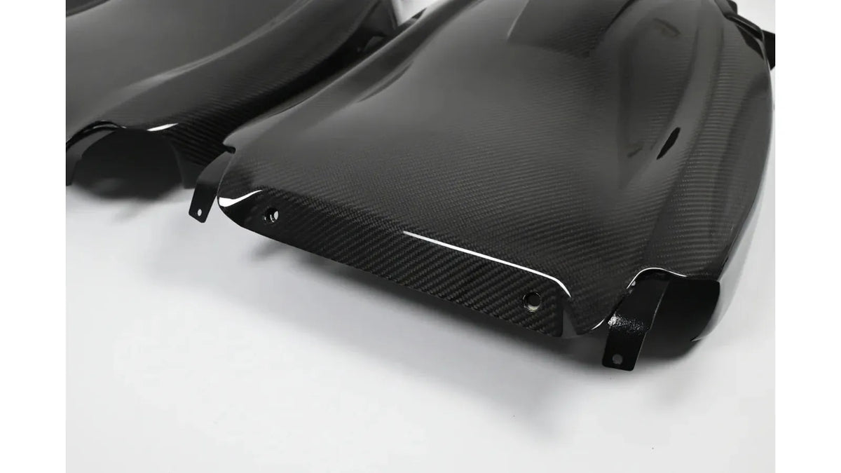 NWCarbon Haus G8X Dry Carbon Fiber Seat Back Replacement Set