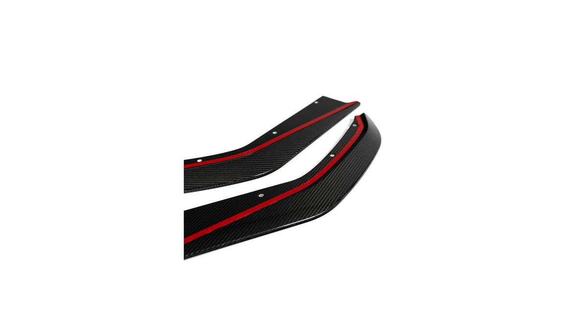NWCarbon Haus G8X Dry Carbon Fiber Rear Skirt Extensions