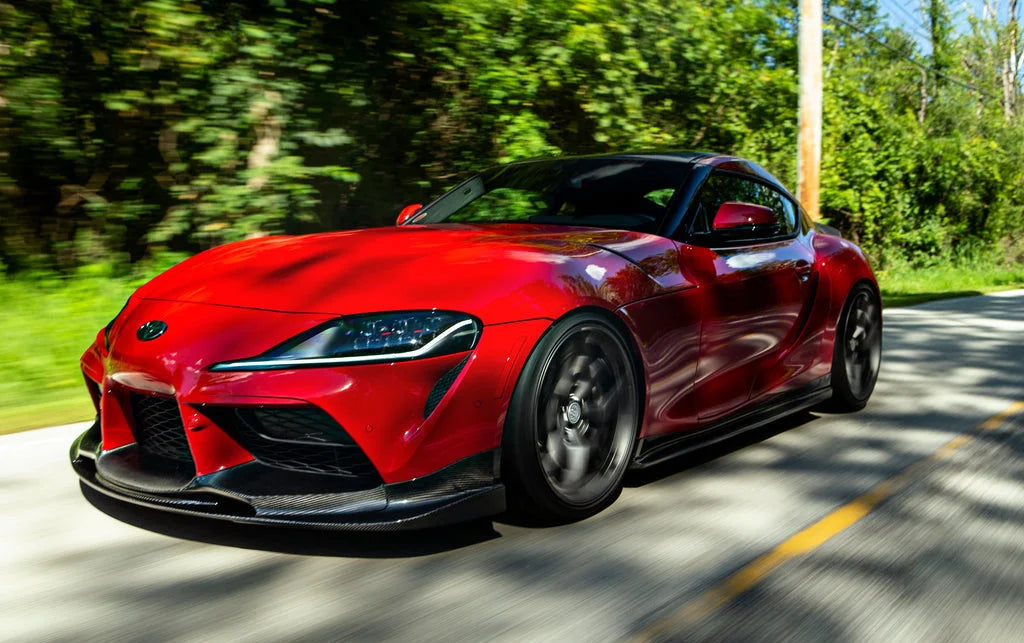 3D Design A90 Supra Carbon Front Lip-Exterior-Silicon Valley Bimmer