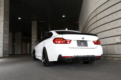 3D Design F36 4-Series Carbon Fiber Trunk Spoiler-Exterior-Silicon Valley Bimmer