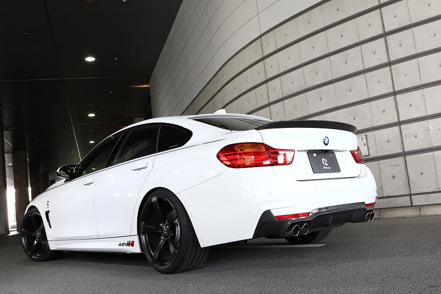 3D Design F36 4-Series M-Sport Carbon Side Skirt Set-Exterior-Silicon Valley Bimmer