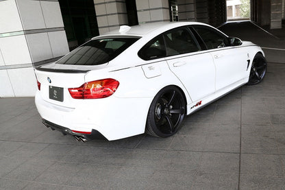 3D Design F36 4-Series M-Sport Carbon Side Skirt Set-Exterior-Silicon Valley Bimmer