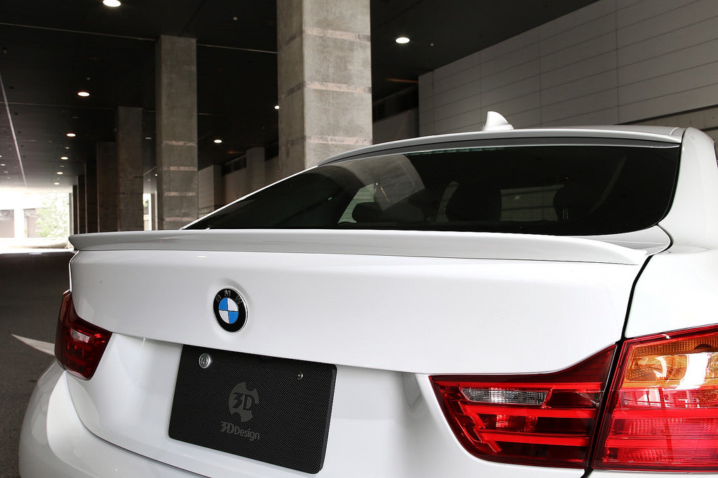 3D Design F36 4-Series Trunk Spoiler-Exterior-Silicon Valley Bimmer