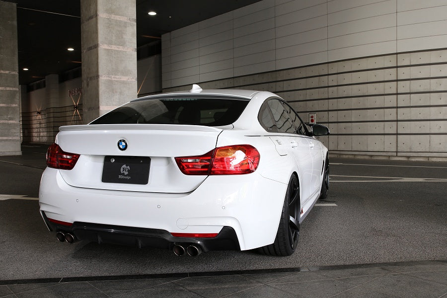 3D Design F36 4-Series Trunk Spoiler-Exterior-Silicon Valley Bimmer