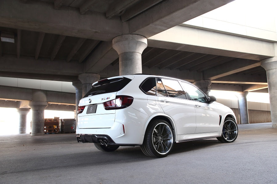 3D Design F85 X5M Carbon Rear Diffuser-Exterior-Silicon Valley Bimmer