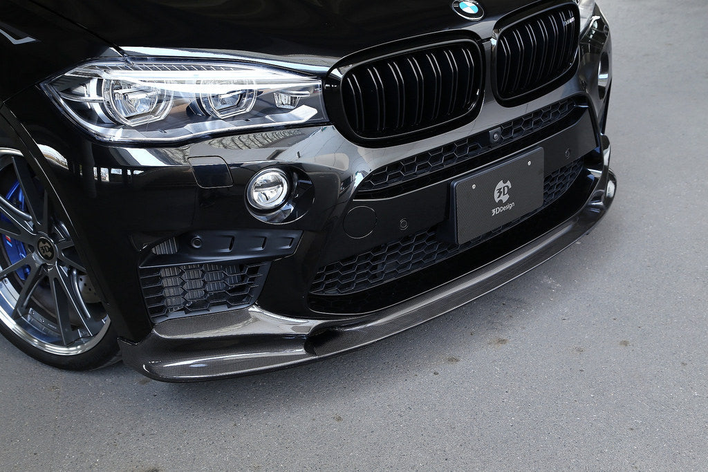 3D Design F86 X6M Carbon Fiber Front Lip-Exterior-Silicon Valley Bimmer