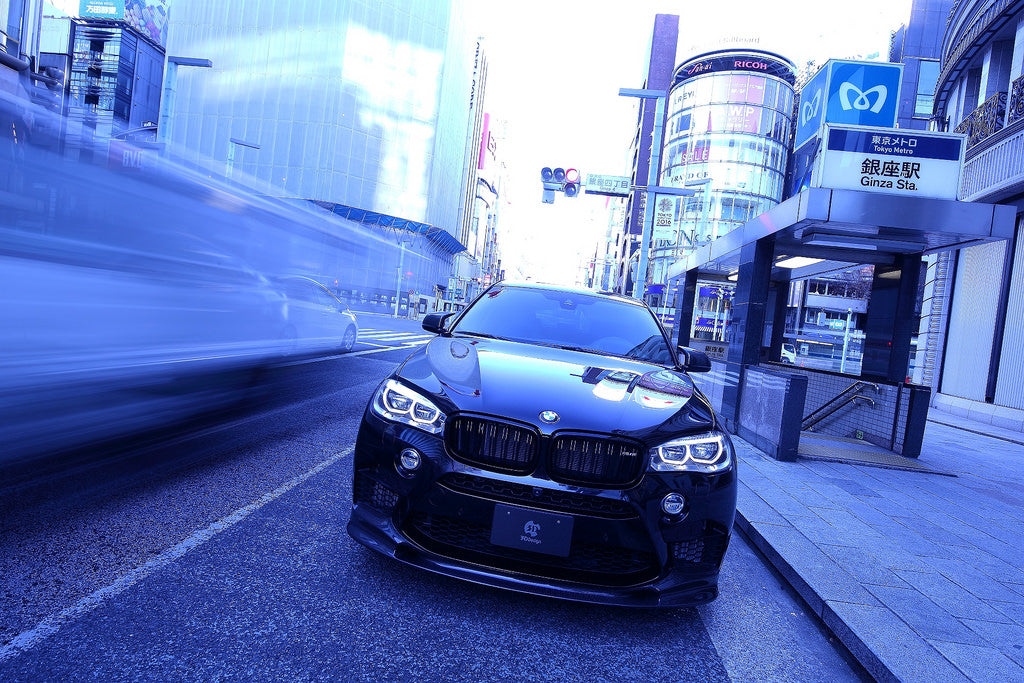 3D Design F86 X6M Carbon Fiber Front Lip-Exterior-Silicon Valley Bimmer