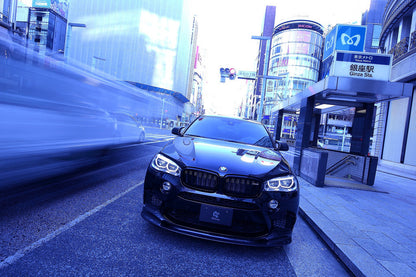 3D Design F86 X6M Carbon Fiber Front Lip-Exterior-Silicon Valley Bimmer