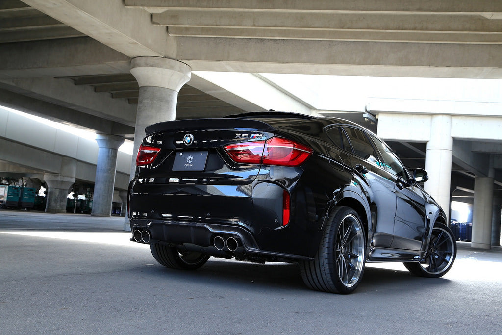 3D Design F86 X6M Carbon Rear Diffuser-Exterior-Silicon Valley Bimmer