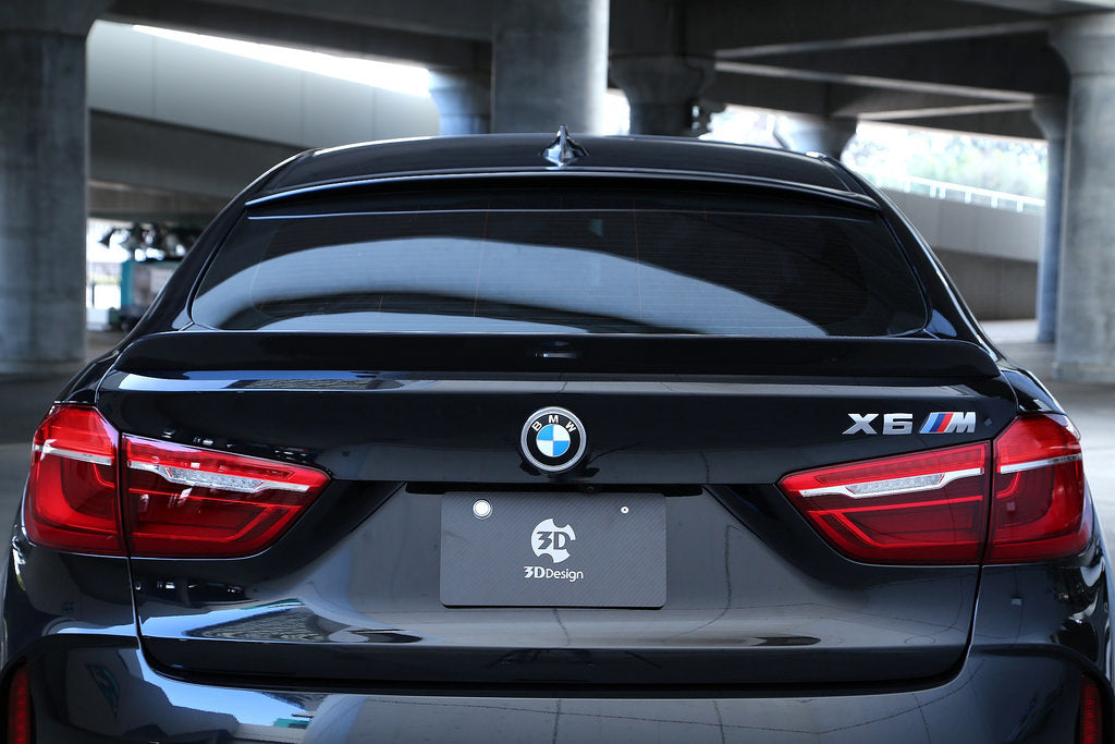 3D Design F86 X6M / F16 X6 Roof Spoiler-Exterior-Silicon Valley Bimmer