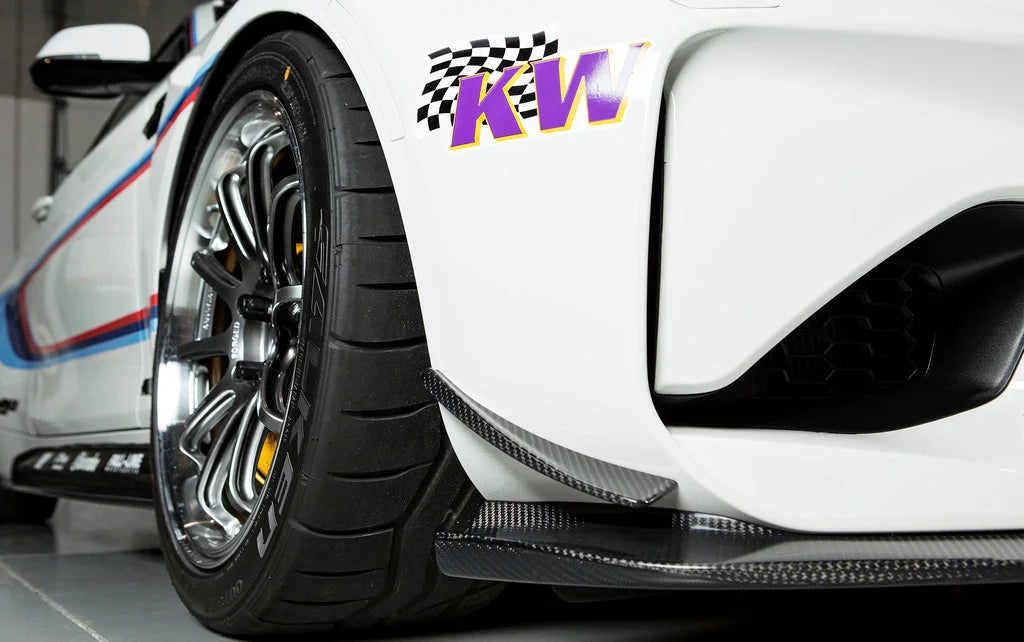 3D Design F87 M2 Carbon Bumper Canard Set-Exterior-Silicon Valley Bimmer
