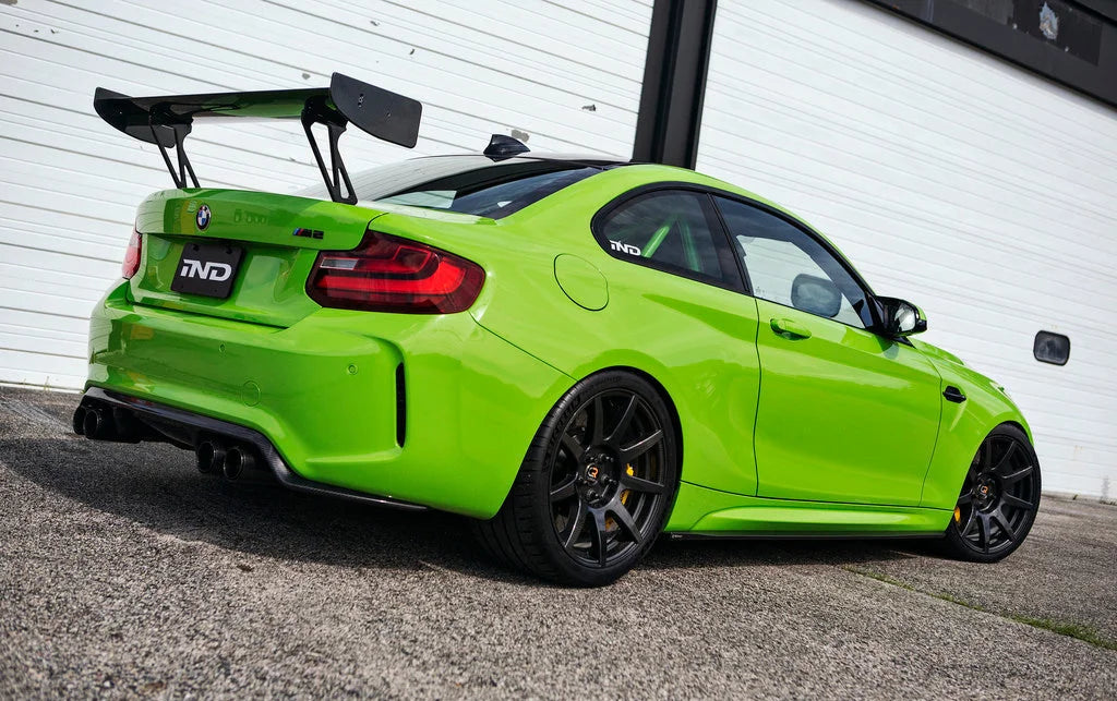 3D Design F87 M2 Carbon Rear Diffuser - Type 1-Exterior-Silicon Valley Bimmer