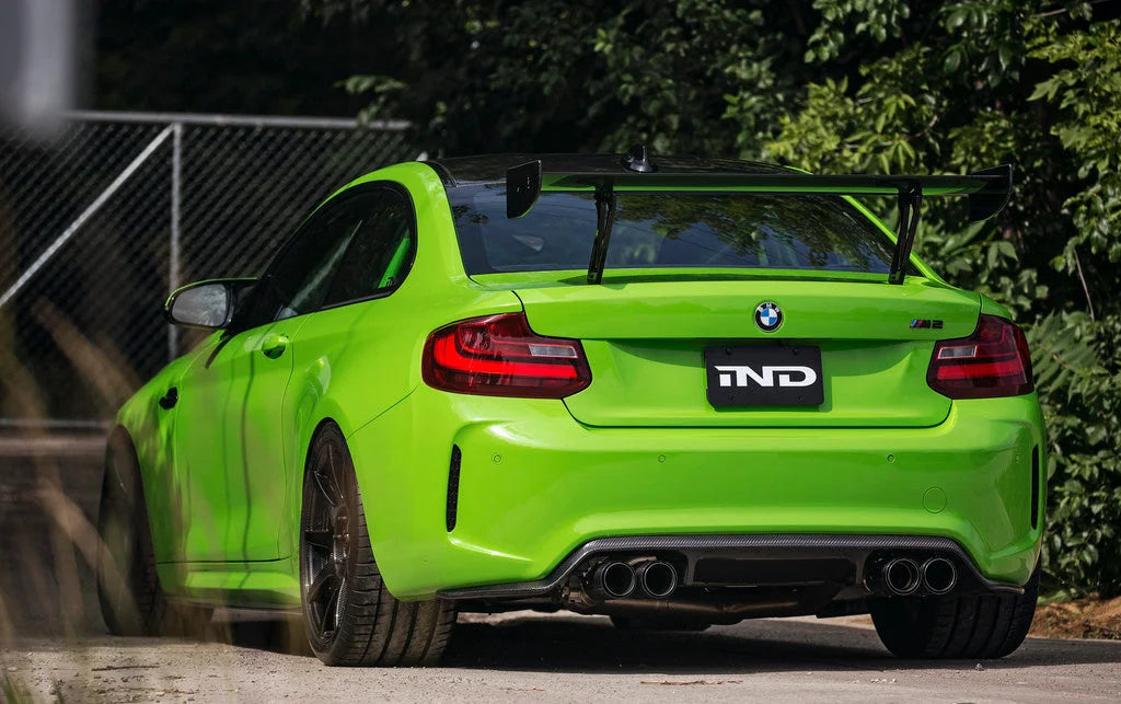 3D Design F87 M2 Carbon Rear Diffuser - Type 1-Exterior-Silicon Valley Bimmer