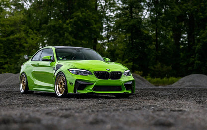 3D Design F87 M2 (N55) Carbon Front Bumper-Exterior-Silicon Valley Bimmer