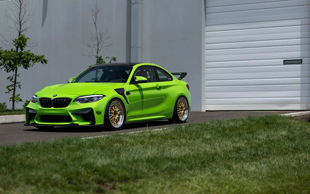 3D Design F87 M2 (N55) Carbon Front Bumper-Exterior-Silicon Valley Bimmer