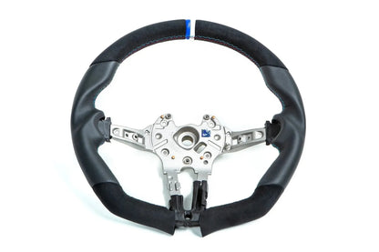 3D Design F8X M2 / M3 / M4 Alcantara + Leather Steering Wheel-Interior-Silicon Valley Bimmer