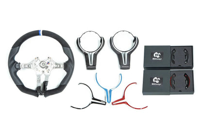 3D Design F8X M2 / M3 / M4 Alcantara + Leather Steering Wheel-Interior-Silicon Valley Bimmer