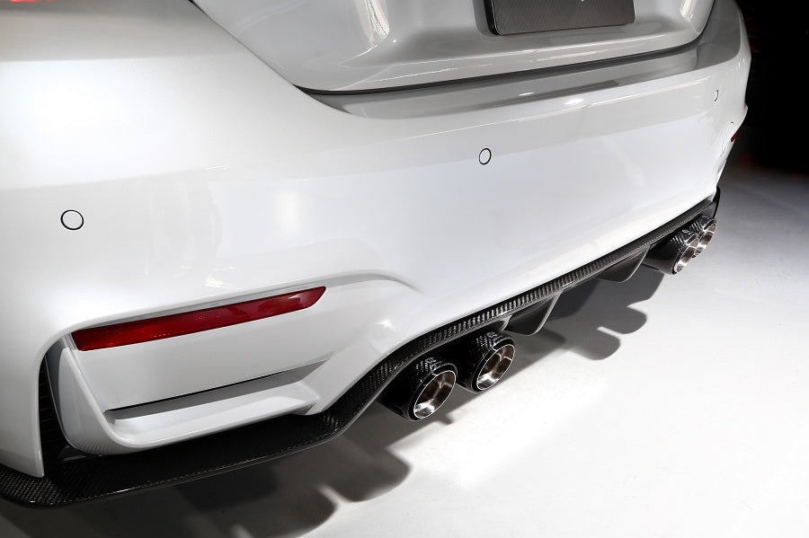 3D Design F8X M2 / M3 / M4 Carbon Exhaust Tip Set-Exhaust-Silicon Valley Bimmer