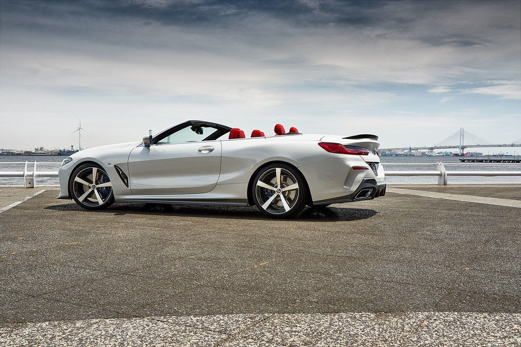 3D Design F91 M8 Convertible Carbon Rear Trunk Spoiler-Exterior-Silicon Valley Bimmer