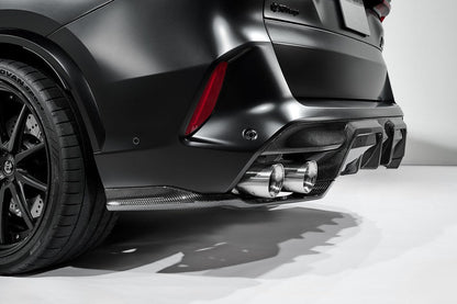 3D Design F95 X5M LCI Carbon Rear Diffuser Set-Exterior-Silicon Valley Bimmer