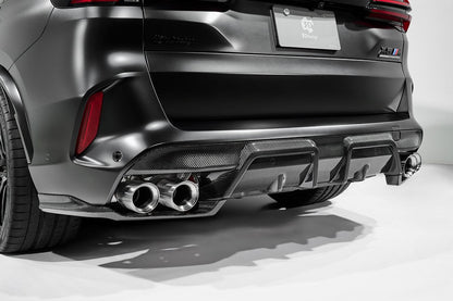 3D Design F95 X5M LCI Carbon Rear Diffuser Set-Exterior-Silicon Valley Bimmer