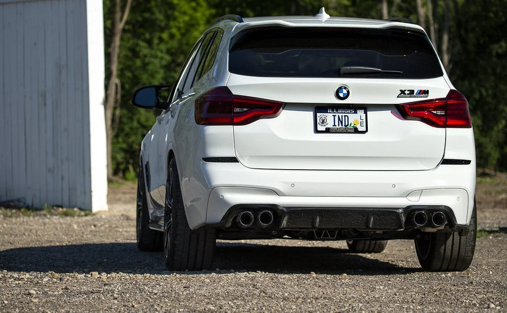 3D Design F97 X3M Carbon Rear Diffuser-Exterior-Silicon Valley Bimmer