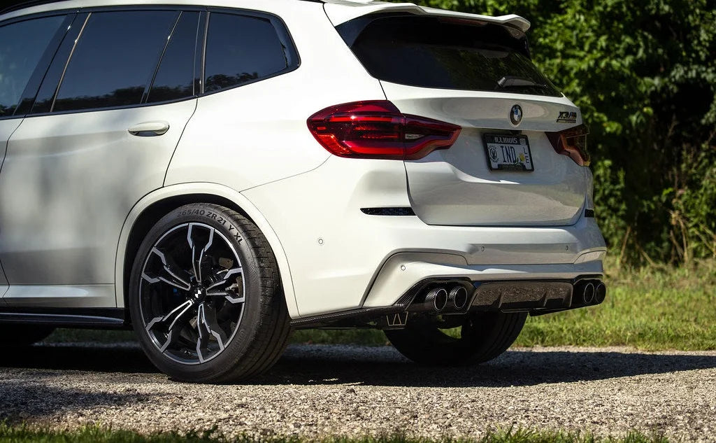 3D Design F97 X3M Carbon Rear Diffuser-Exterior-Silicon Valley Bimmer